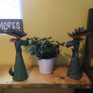 Rustic candleholders reclaimed oil drums unique